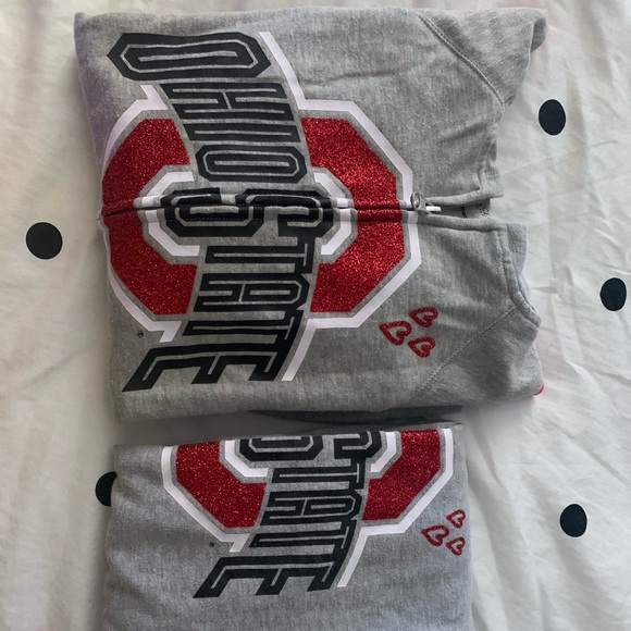 The Ohio state university glitter zip sweatsuit - Picture 4 of 5